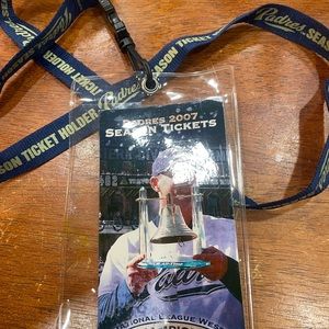 San Diego padres, Trevor Hoffman 2007 season ticket holder Bale picture